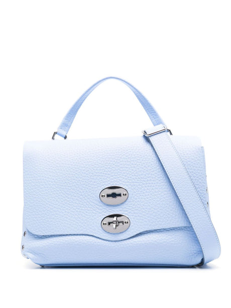 ZANELLATO Mini Foldover Handbag with Twist-Lock