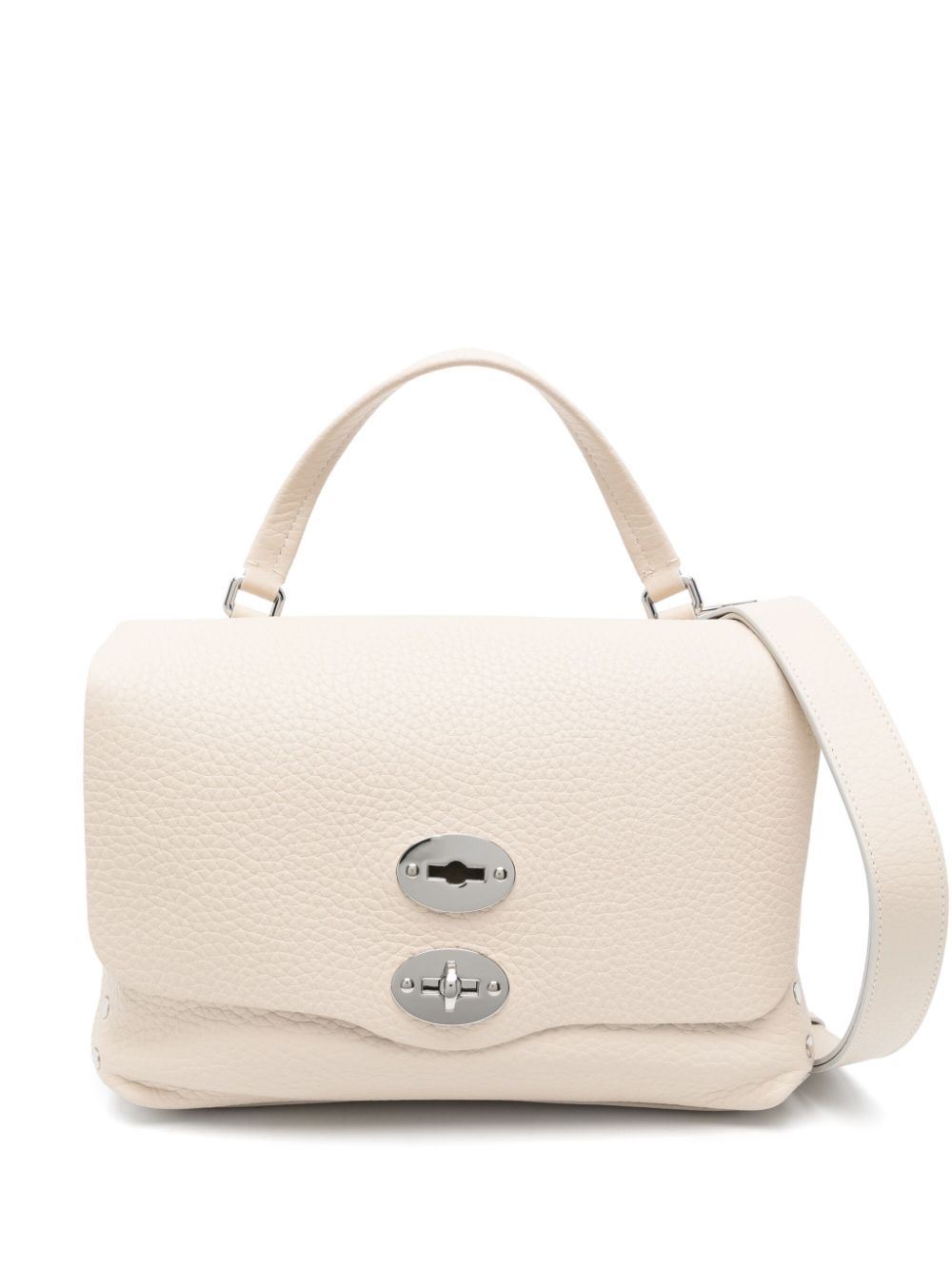 ZANELLATO Mini Foldover Handbag with Twist-Lock