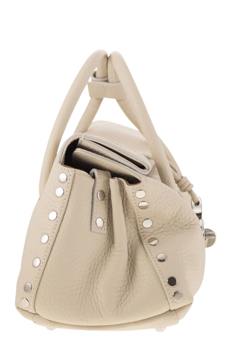 ZANELLATO Mini Grained Leather Handbag