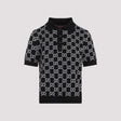 GUCCI GG Knit Polo Shirt - SS25 Collection