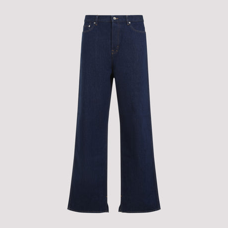 GUCCI Embroidered Denim Jeans for SS25