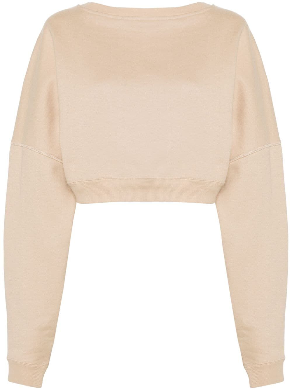 SAINT LAURENT PARIS Mini Crop Sweatshirt for Men