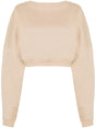 SAINT LAURENT PARIS Mini Crop Sweatshirt for Men