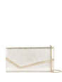 JIMMY CHOO Mini Glee Chain Pouch Handbag