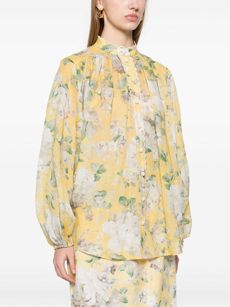 ZIMMERMANN Floral Print Blouse