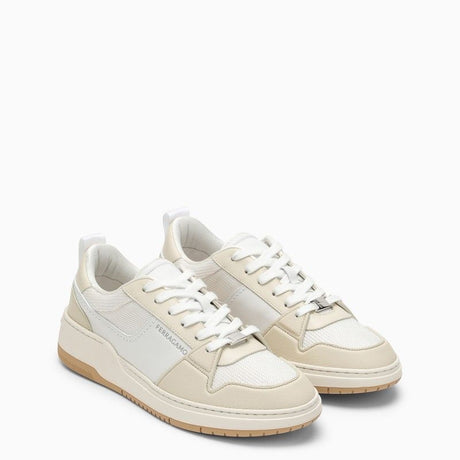 Ferragamo Low Leather Trainer - SS24 Edition