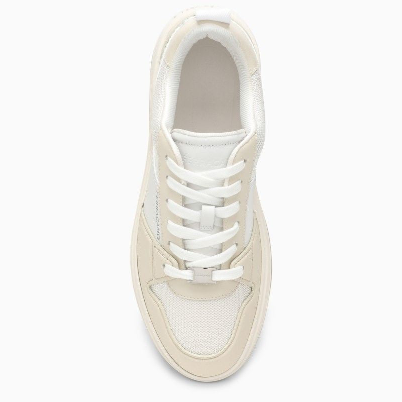 Ferragamo Low Leather Trainer - SS24 Edition