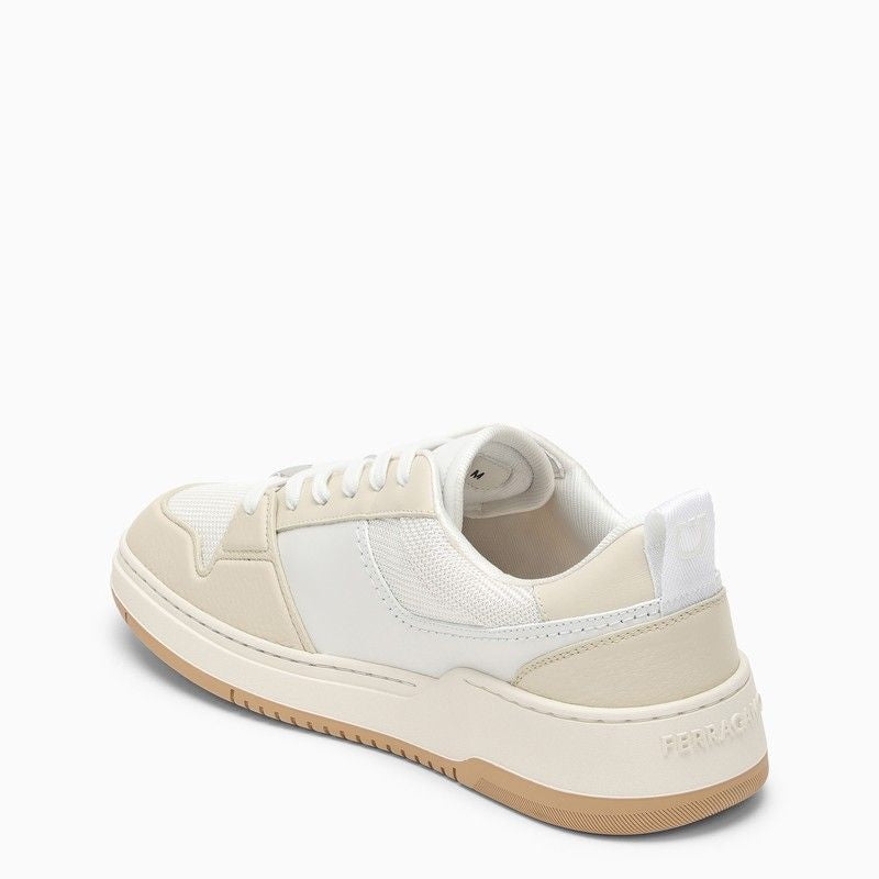 Ferragamo Low Leather Trainer - SS24 Edition