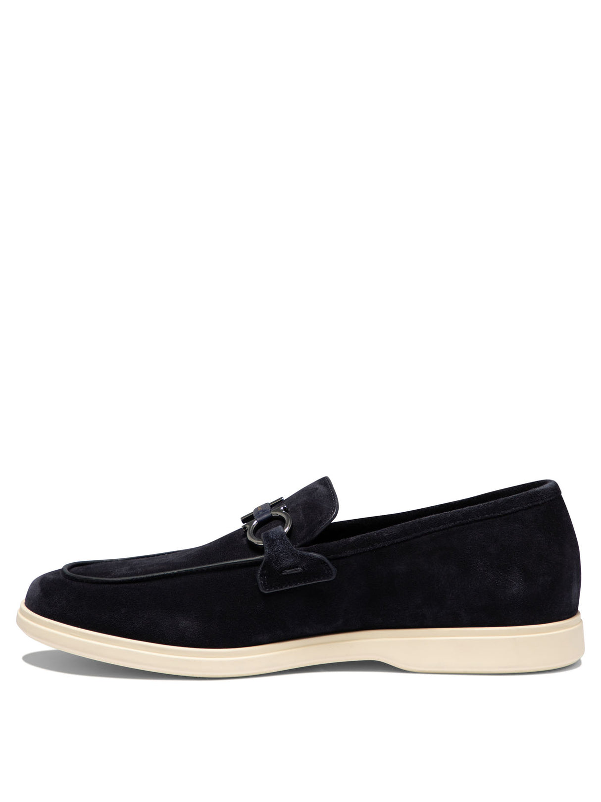 Ferragamo Suede Moccasin Loafers for Men - FW24 Edition