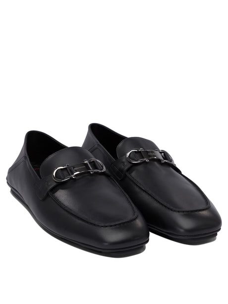 Ferragamo Men's 100% Leather Loafers & Slippers