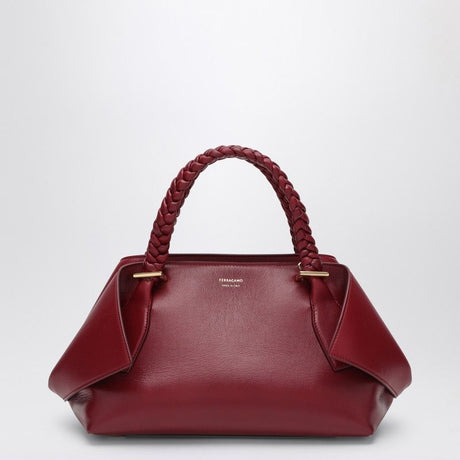 Ferragamo Medium Handbag with Elegant Folded Corners