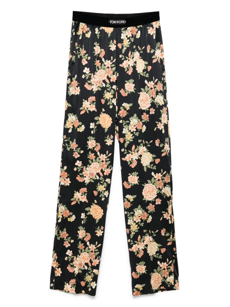 TOM FORD Floral-Print Pajama Trousers for Men - SS25