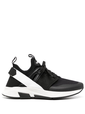 TOM FORD Neoprene and Suede Jago Sneaker - Women's Footwear