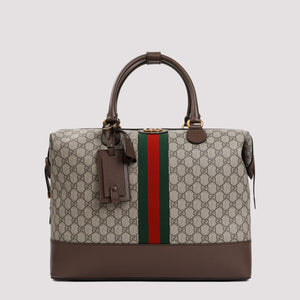 GUCCI Leather Duffle Bag - 42cm x 31.5cm x 21cm