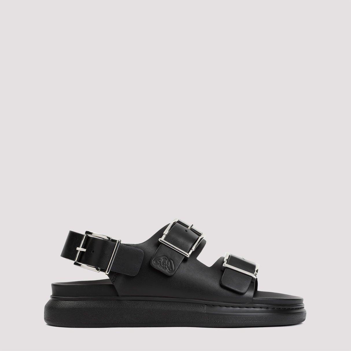 ALEXANDER MCQUEEN Hybrid Double Buckle Sandals - SS24 Collection