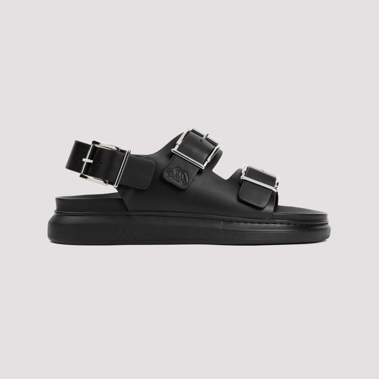 ALEXANDER MCQUEEN Hybrid Double Buckle Sandals - SS24 Collection