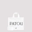 PATOU Mini Cotton Tote Handbag