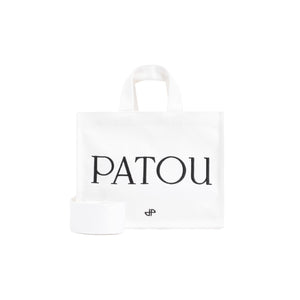 PATOU Mini Cotton Tote Handbag