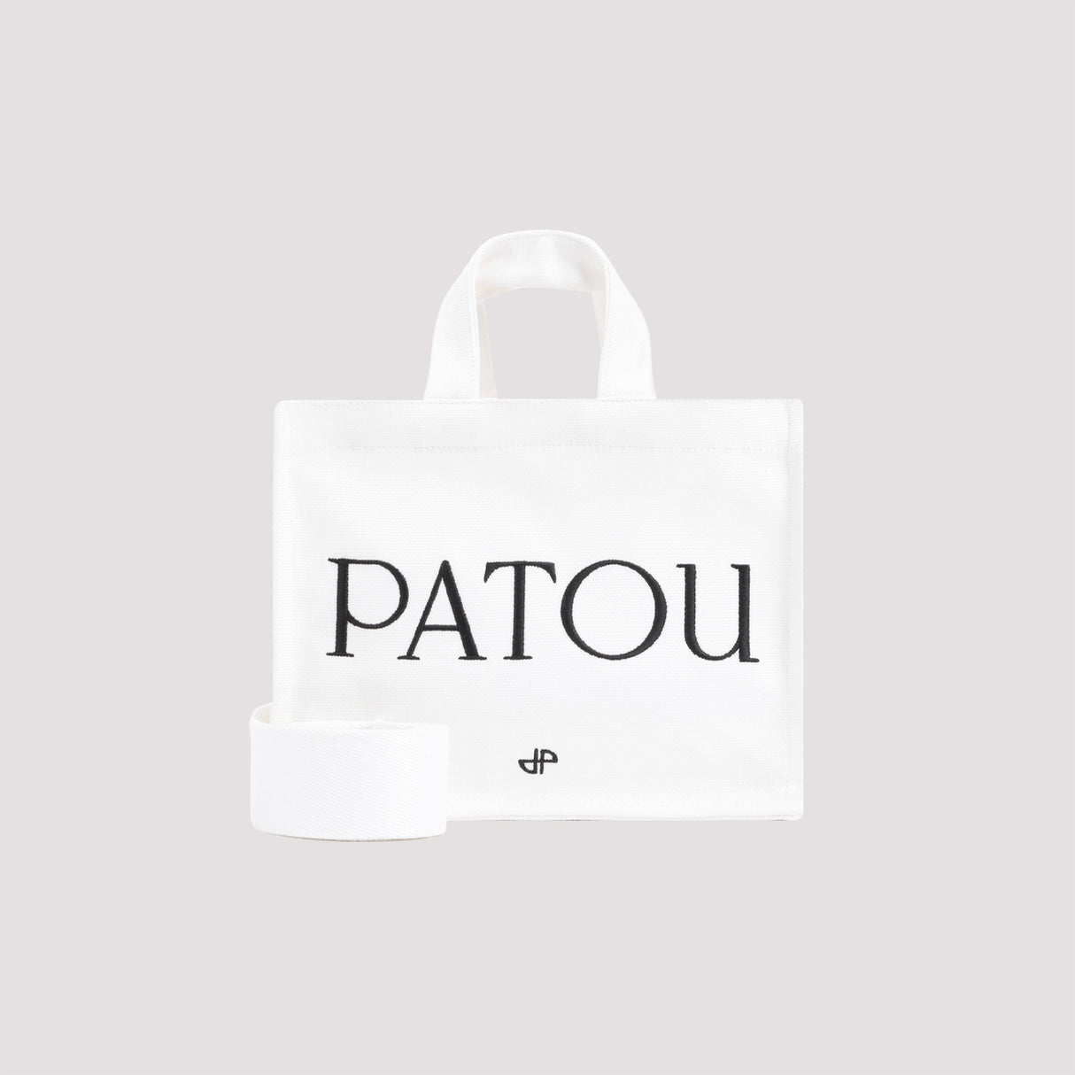 PATOU Mini Cotton Tote Handbag