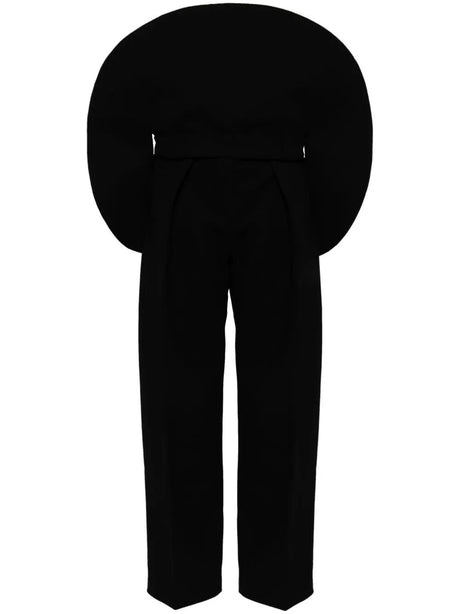 JACQUEMUS High-Waisted Round Pants for Men - SS24 Collection