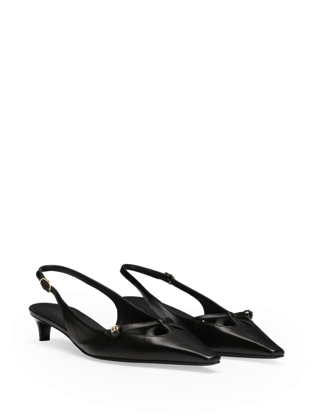 DOLCE & GABBANA Men's Nappa Leather Slingback Shoes