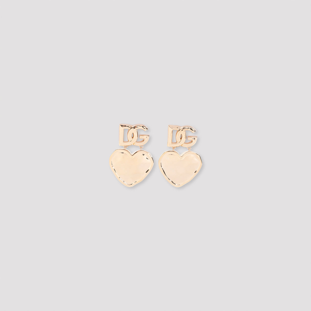 DOLCE & GABBANA Elegant Brass Clip Earrings