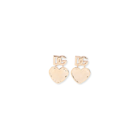 DOLCE & GABBANA Elegant Brass Clip Earrings