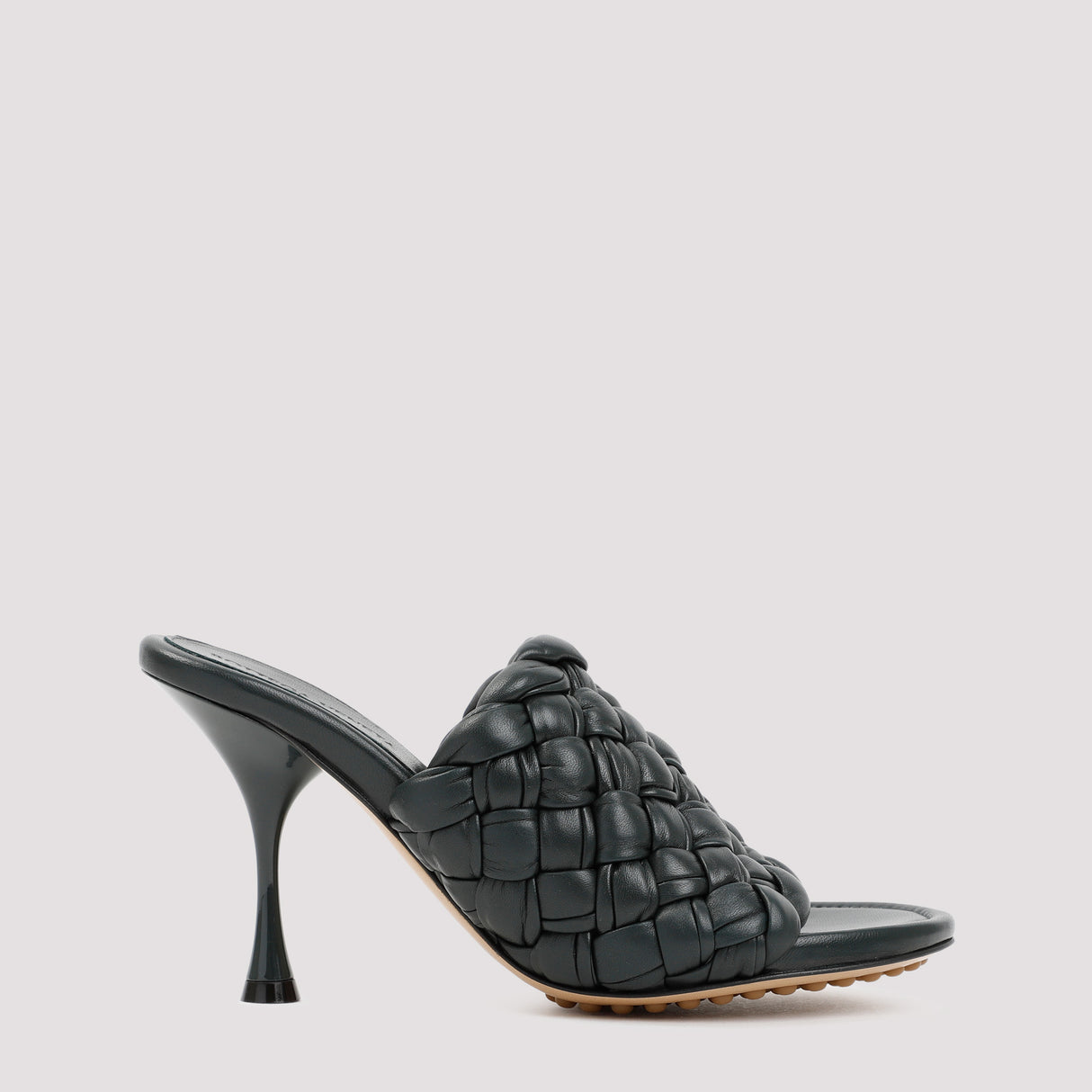 BOTTEGA VENETA Stylish Dot Wave Sandals with 9cm Heel Height