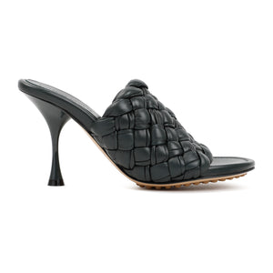 BOTTEGA VENETA Stylish Dot Wave Sandals with 9cm Heel Height