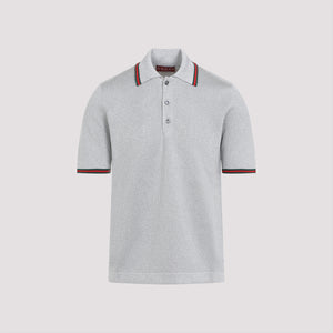 GUCCI Luxe Lame Polo Shirt - SS25 Collection