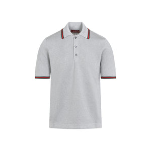 GUCCI Luxe Lame Polo Shirt - SS25 Collection