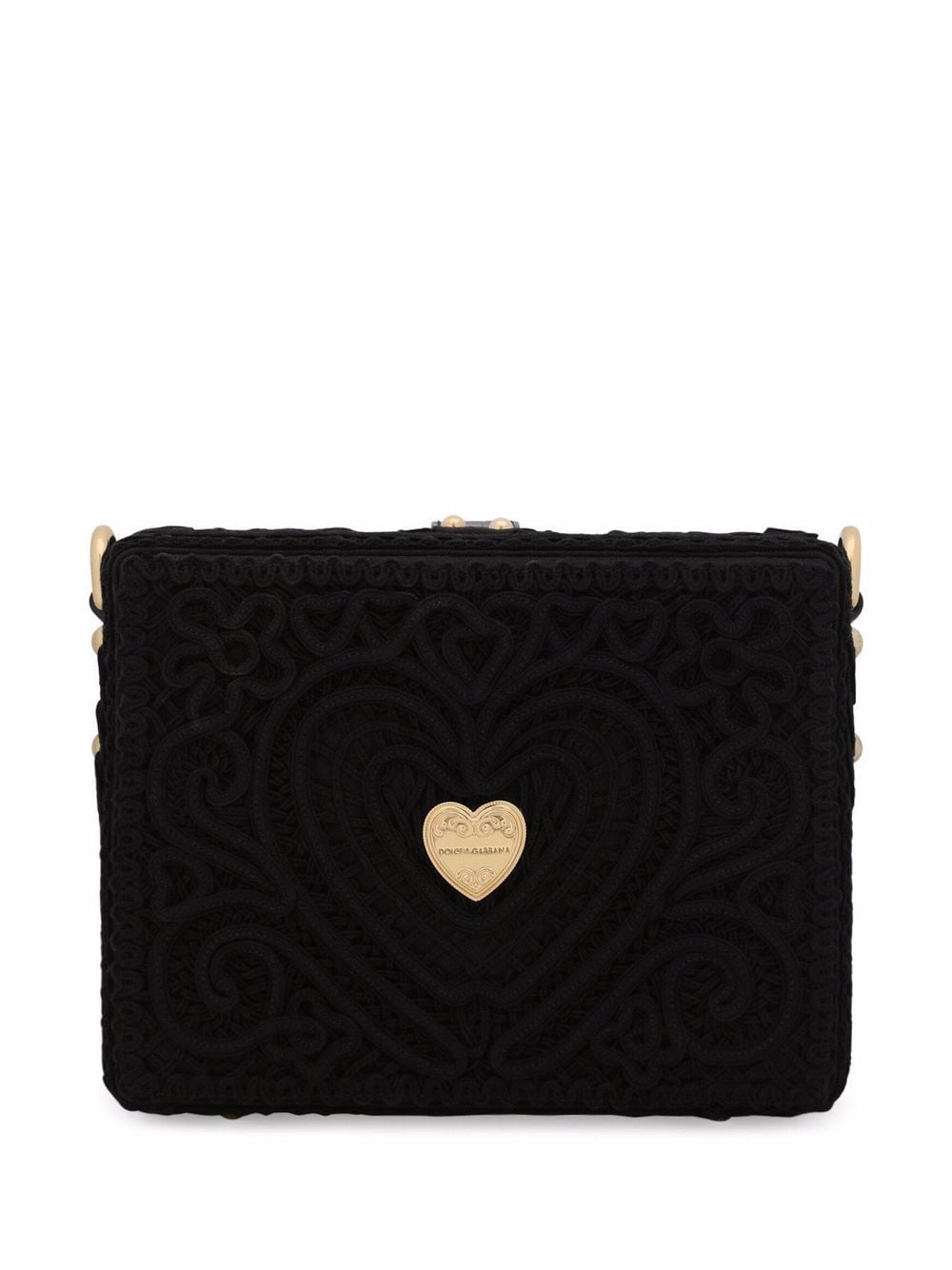 DOLCE & GABBANA Stylish Mini Embroidered Cotton Bag