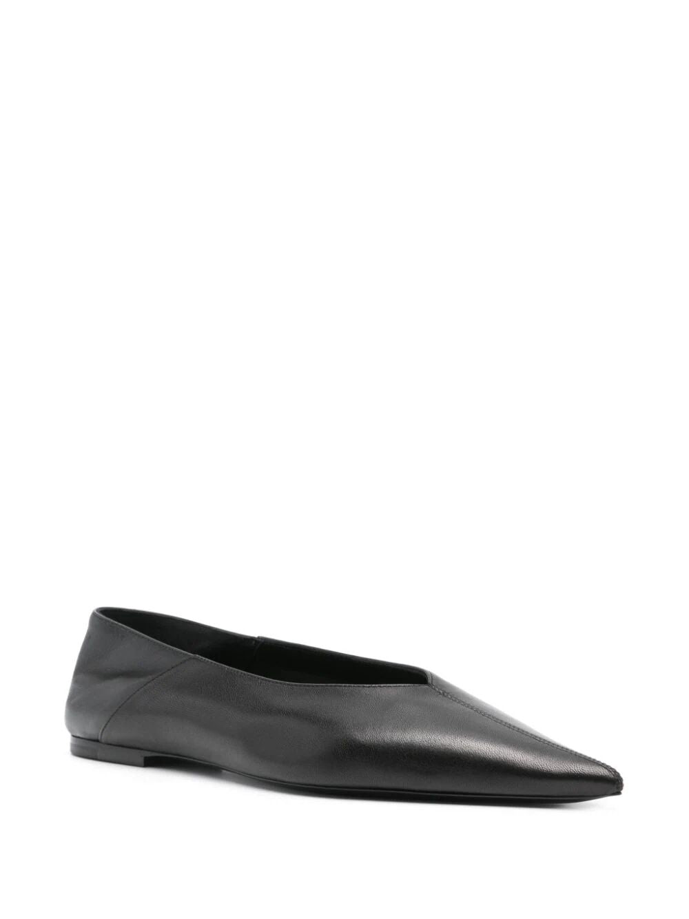 SAINT LAURENT PARIS Men's Classic Leather Ballerina Shoes