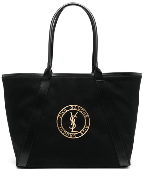 SAINT LAURENT PARIS Chic Tote Handbag - Rive Gauche 40-60 x 30 x 20 cm