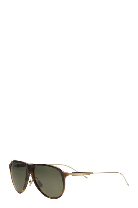 BRUNELLO CUCINELLI Sartorial Sunset Aviator Sunglasses - 57mm