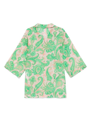 ETRO Paisley-Print Beach Cover-Up