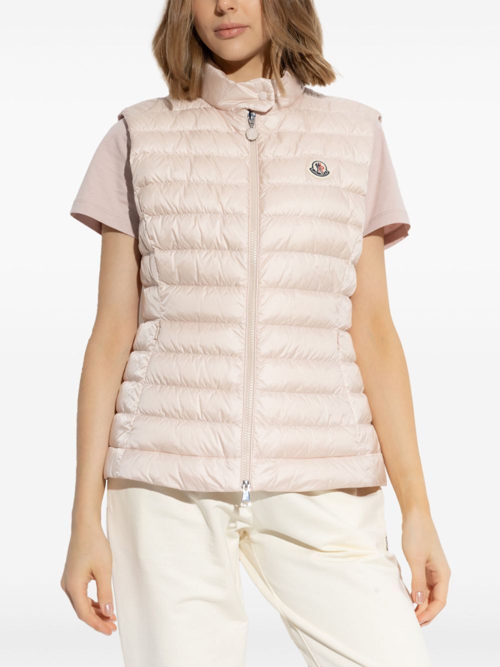 MONCLER Lightweight Slim Fit Down Gilet for Men