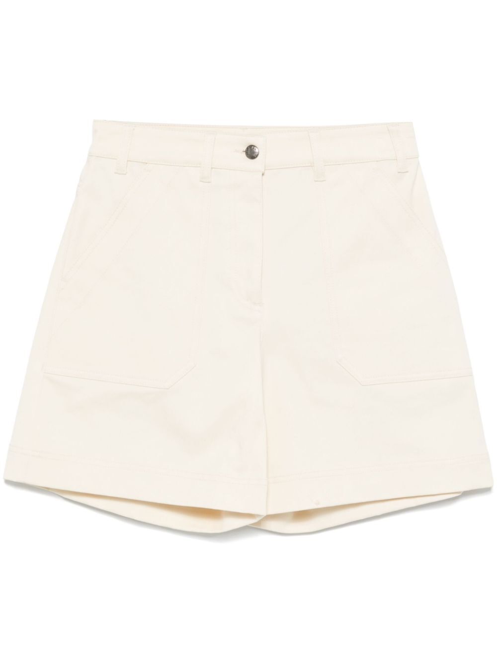 MONCLER Men's Cotton Gabardine Bermuda Shorts