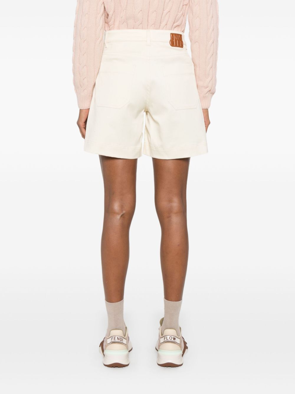 MONCLER Men's Cotton Gabardine Bermuda Shorts