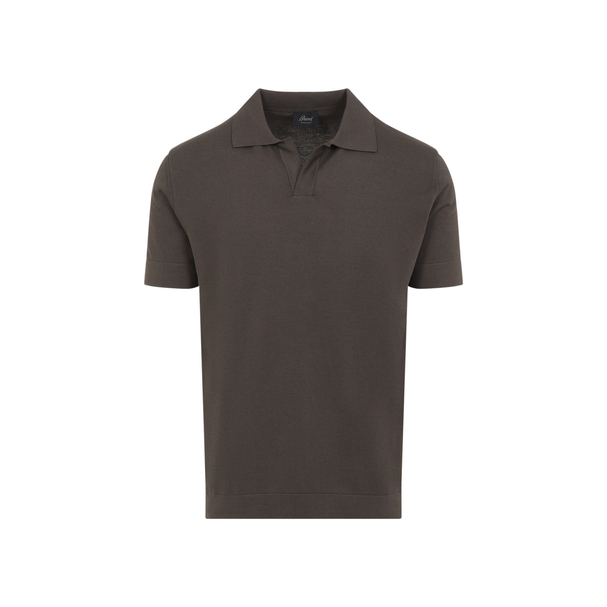 BRIONI Men's Cotton-Silk Polo Shirt