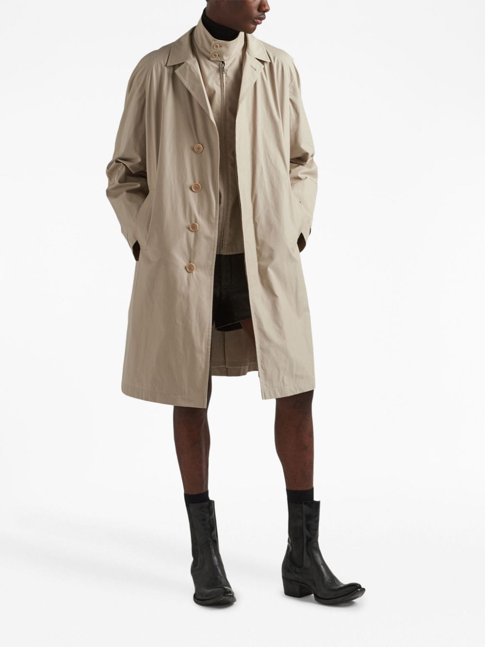 PRADA Elegant Women's Trench Coat - Perfect for Spring/Summer 2024