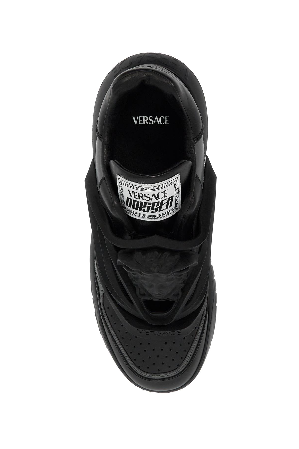 VERSACE ODISSEA LEATHER SLIP-ON Sneaker for Men - SS24