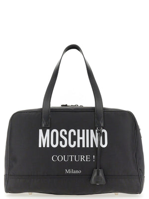 MOSCHINO Nylon Travel Handbag - FW24 Edition