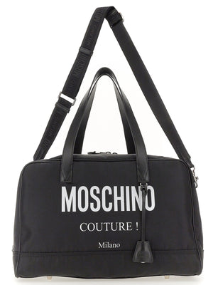 MOSCHINO Nylon Travel Handbag - FW24 Edition