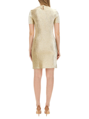 RABANNE Elegant Lamine Mini Dress - Size 38