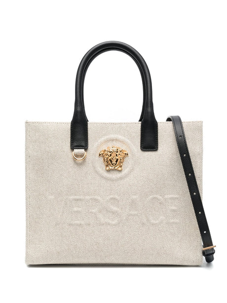 VERSACE Mini Chic Rope Tote Handbag