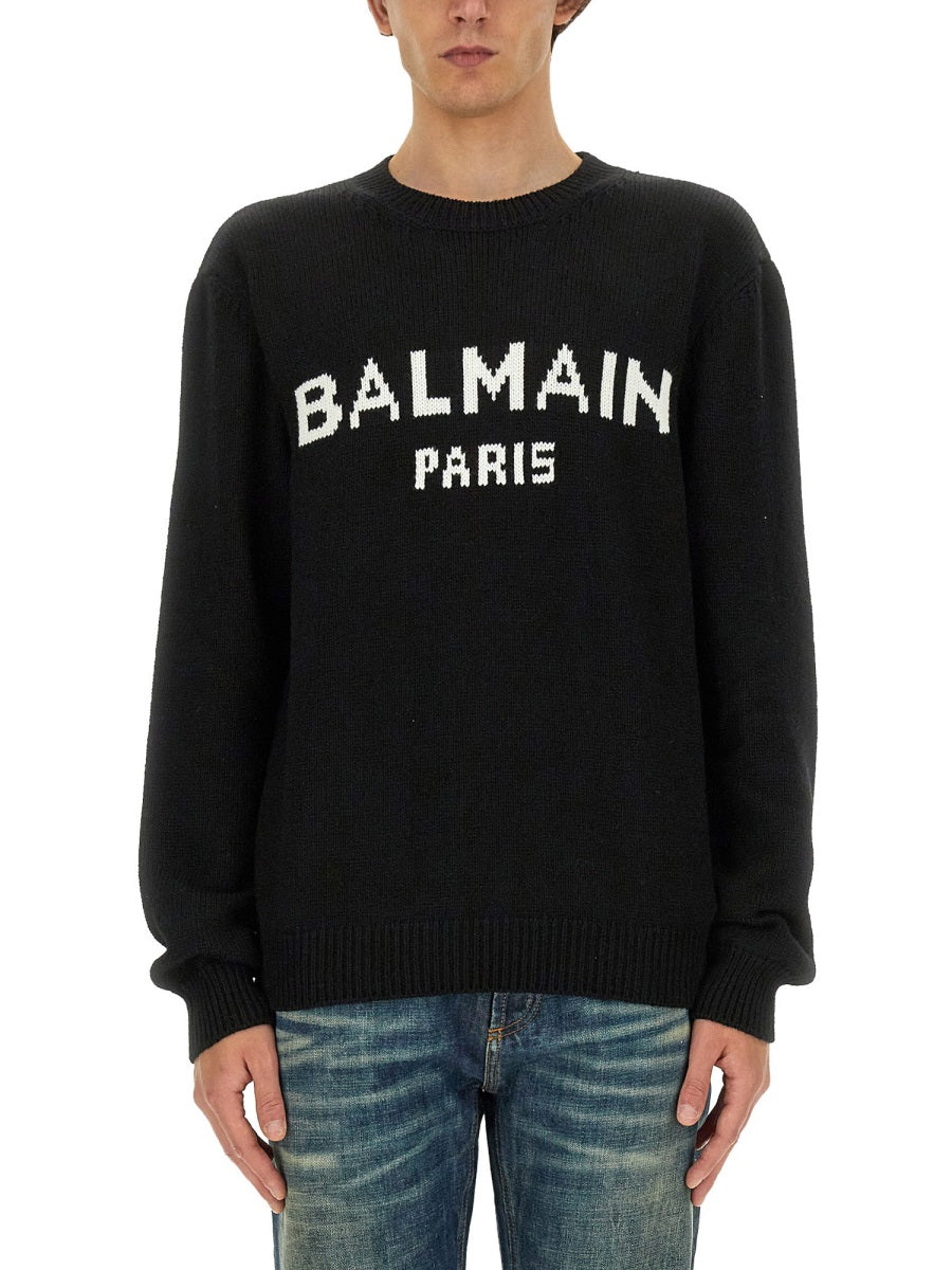 BALMAIN Classic Logo T-Shirt for Men - Regular Fit