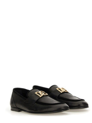 DOLCE & GABBANA Signature Loafer with Logo for Men