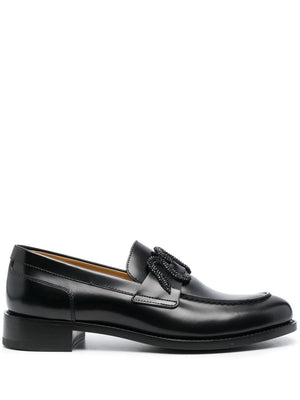 RENE CAOVILLA Men's Leather Loafers - Fall/Winter 2024 Collection