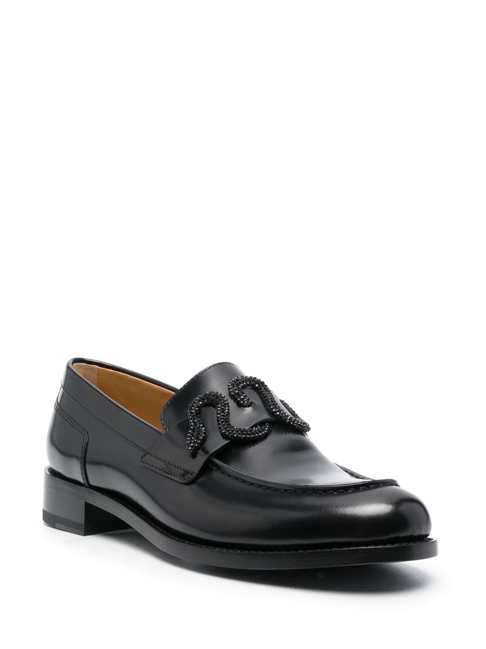 RENE CAOVILLA Men's Leather Loafers - Fall/Winter 2024 Collection